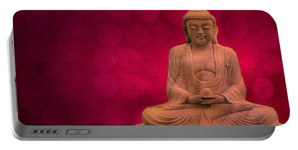 Asia Portable Battery Charger featuring the photograph Meditation by Hannes Cmarits
