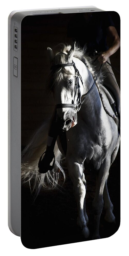 Midnight Ride Portable Battery Charger featuring the photograph Midnight Ride by Wes and Dotty Weber