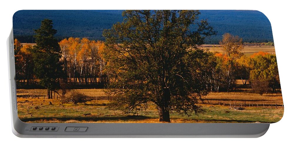 Mt. Adams Portable Battery Charger featuring the photograph Mt. Adams Autumn by Todd Kreuter