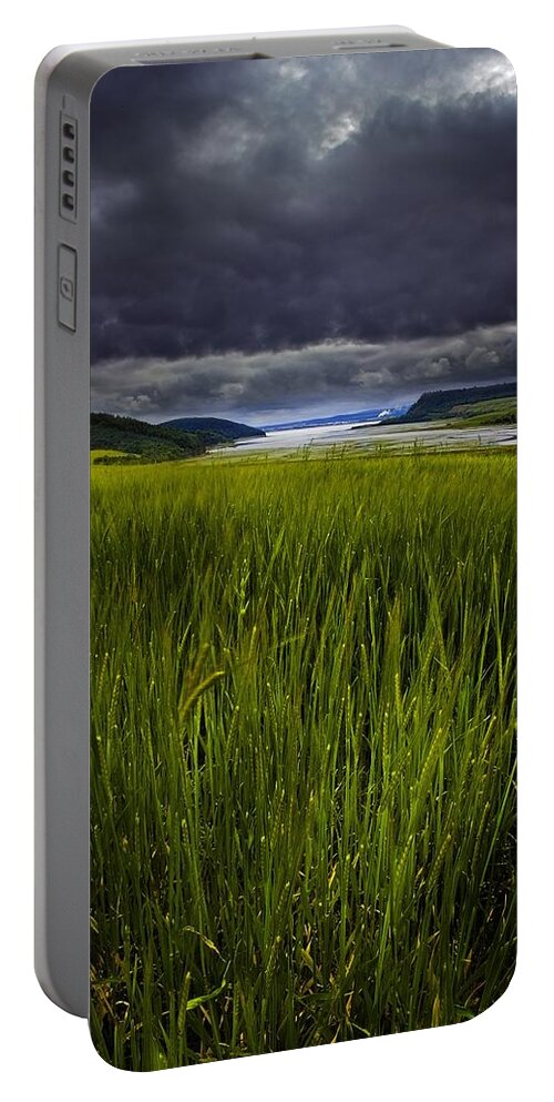 Munlochy Bay Portable Battery Charger featuring the photograph Munlochy bay by Joe Macrae