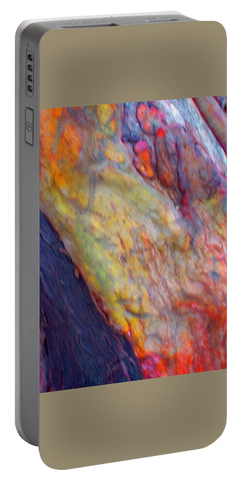 Nature Portable Battery Charger featuring the digital art Mystics of the Night by Richard Laeton