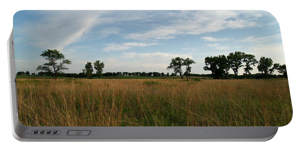 Beatrice Portable Battery Charger featuring the photograph Nebraska Prairie One by Joshua House