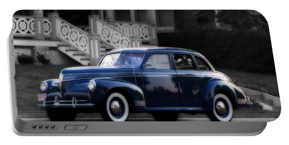 Studebaker Portable Battery Charger featuring the photograph New Paint by Ms Judi