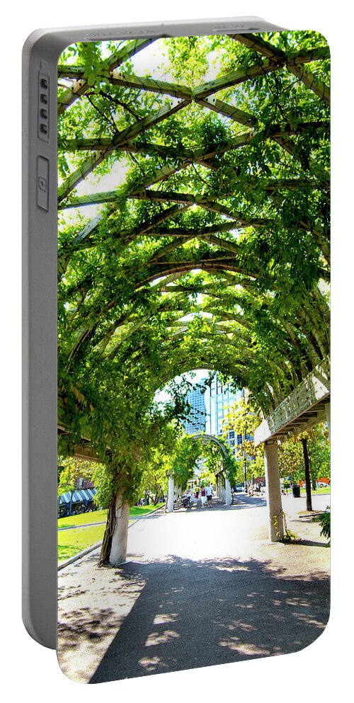 Art Portable Battery Charger featuring the photograph Oasis by Greg Fortier