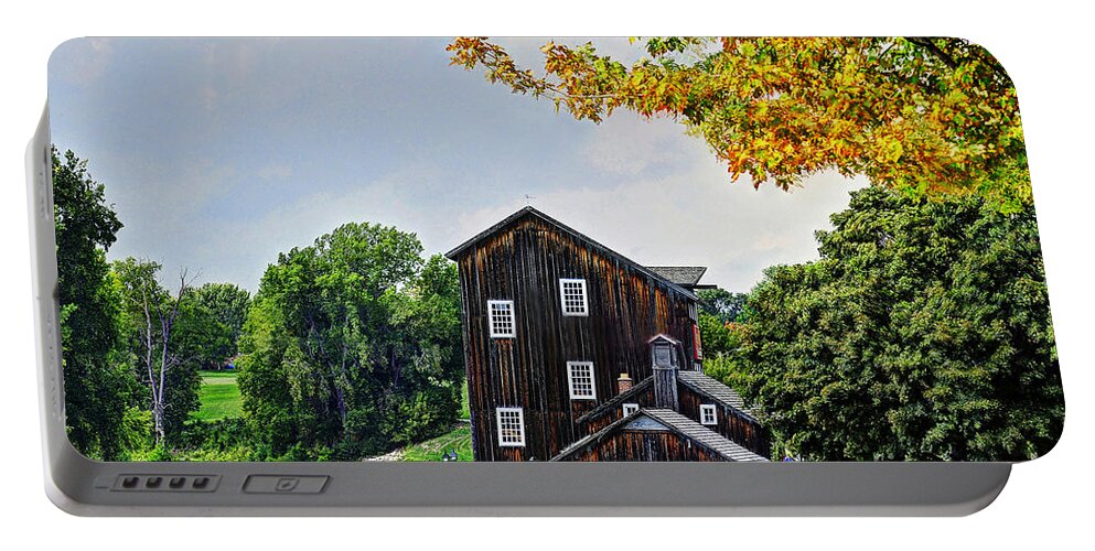 Mill Portable Battery Charger featuring the photograph Old Mill by Rodney Campbell