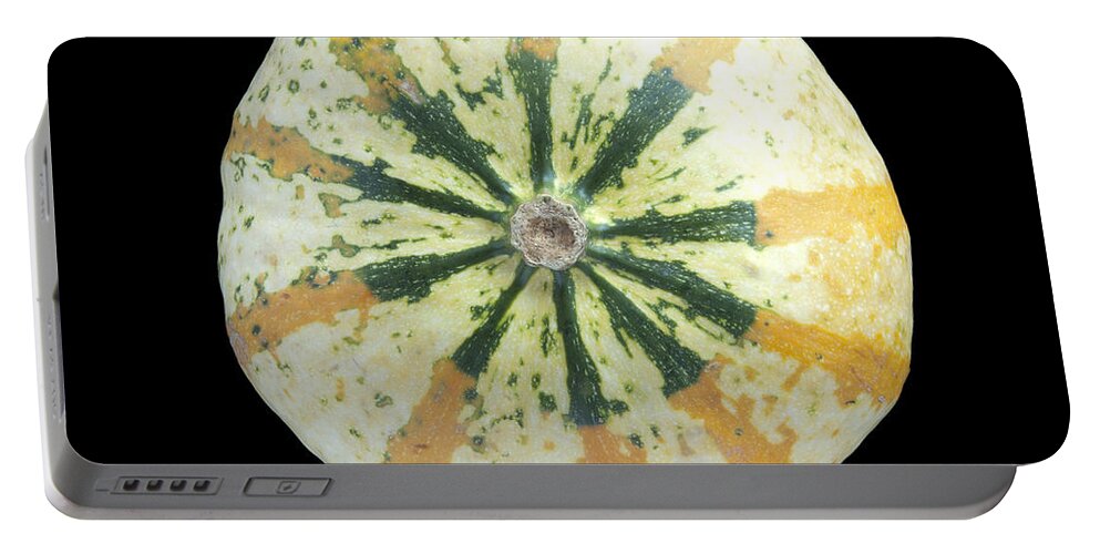 Melon Portable Battery Charger featuring the photograph Ornamental Melon by Heiko Koehrer-Wagner