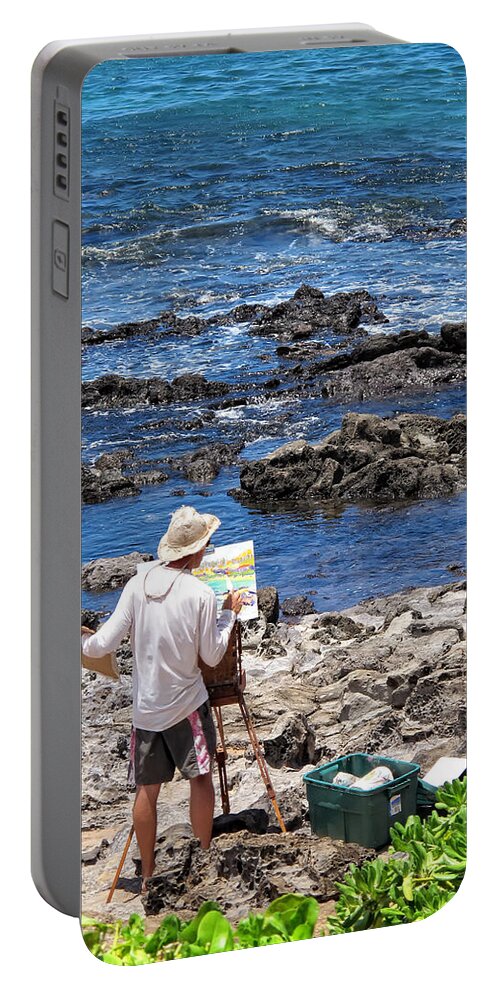 Painter Portable Battery Charger featuring the photograph Painter 1 by Dawn Eshelman