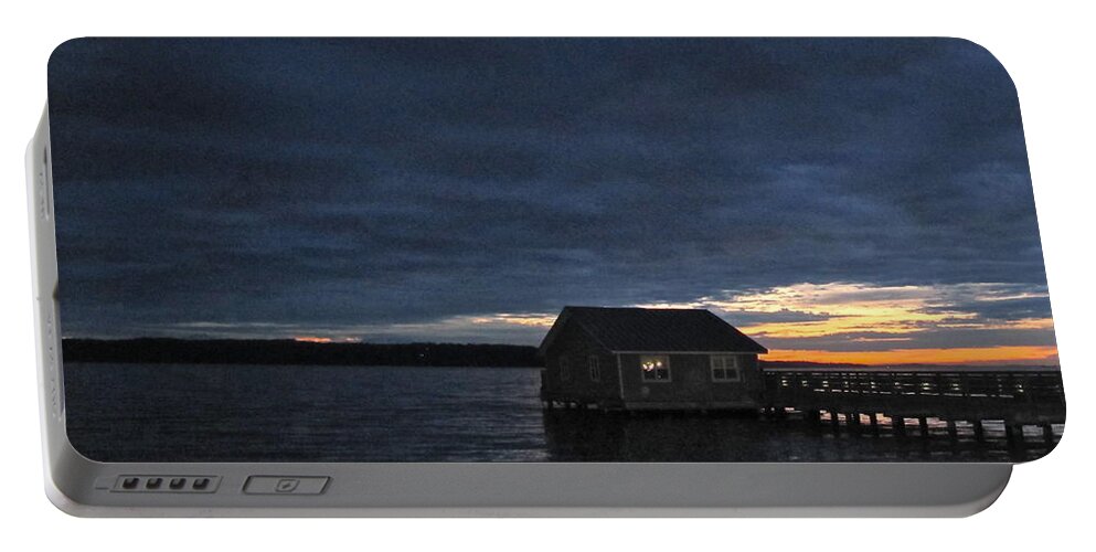 Photography Portable Battery Charger featuring the photograph Redondo pier by Sean Griffin