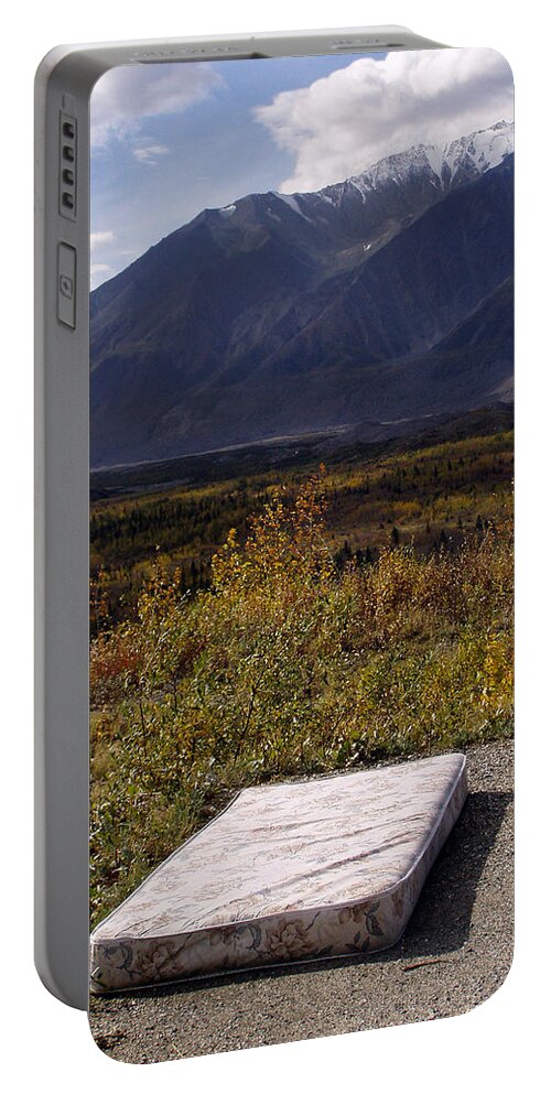 Alaska Portable Battery Charger featuring the photograph Rest and Enjoy the Great Outdoors by Karen Lee Ensley