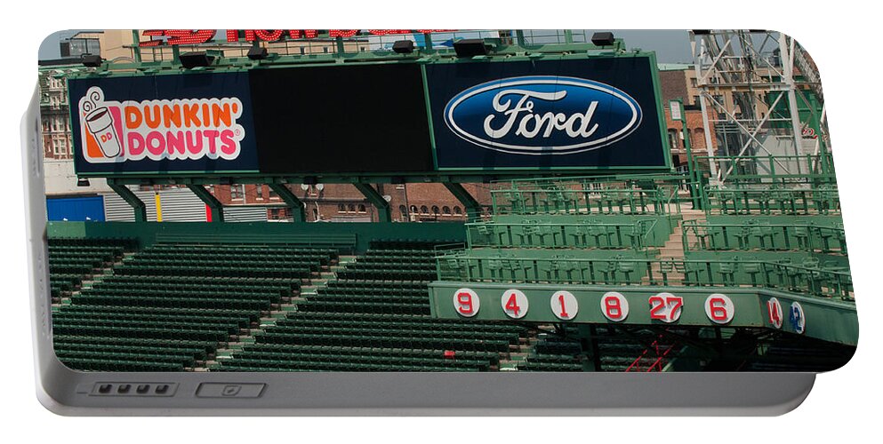 Fenway Park Portable Battery Charger featuring the photograph Rich in History by Paul Mangold
