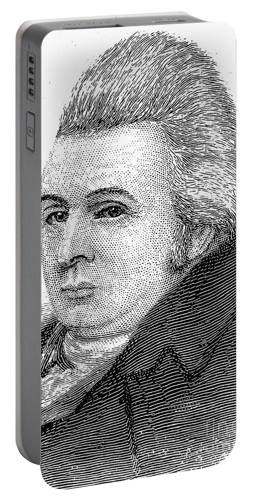 18th Century Portable Battery Charger featuring the photograph Royall Tyler (1757-1826) by Granger