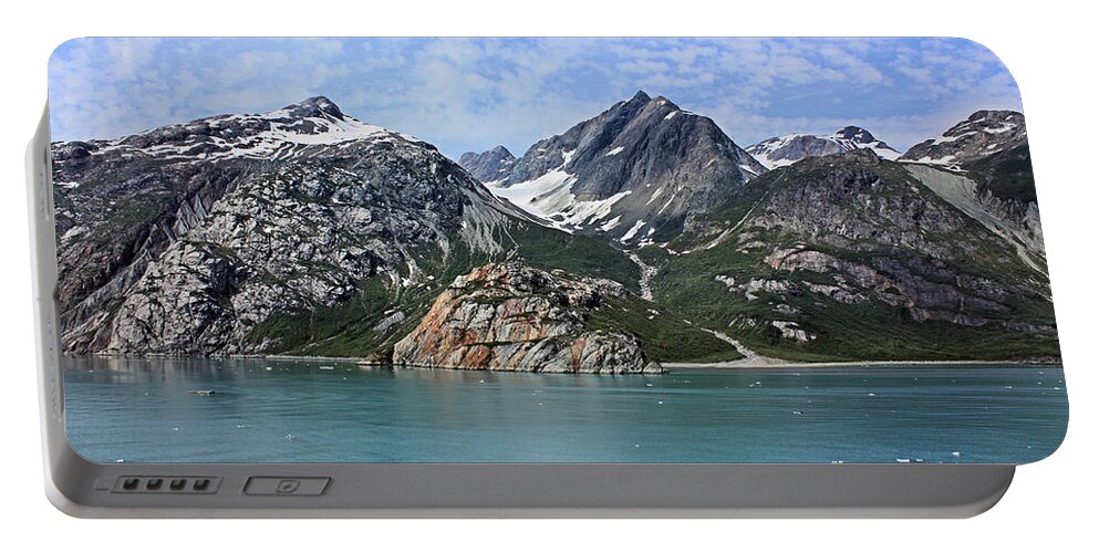 Glacier Bay Portable Battery Charger featuring the photograph Russell Island by Kristin Elmquist