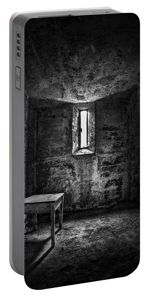 Esp Portable Battery Charger featuring the photograph Sinner's Tale by Evelina Kremsdorf
