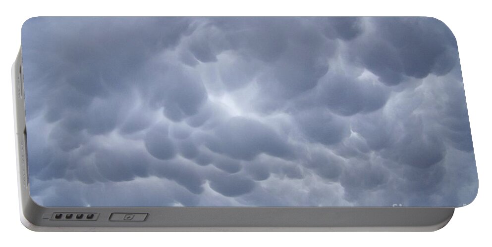 Storm Clouds Portable Battery Charger featuring the photograph Something Wicked This Way Comes by Dorrene BrownButterfield
