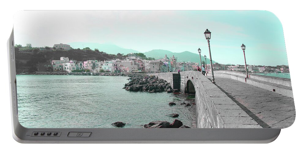 Bridge Portable Battery Charger featuring the photograph Still Water by La Dolce Vita