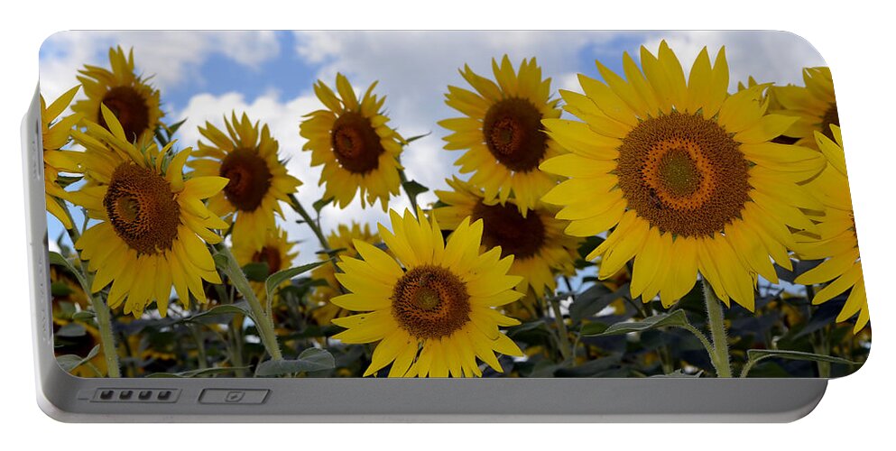 Digital Portable Battery Charger featuring the photograph Sun Lovers by Richard Ortolano