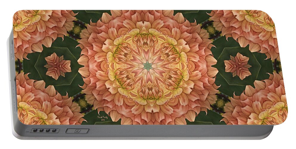 Flower Portable Battery Charger featuring the photograph Sweet Peaches by Trish Tritz