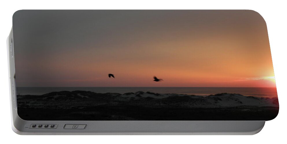 Landscape Photography Portable Battery Charger featuring the photograph The Early Risers by Kim Galluzzo