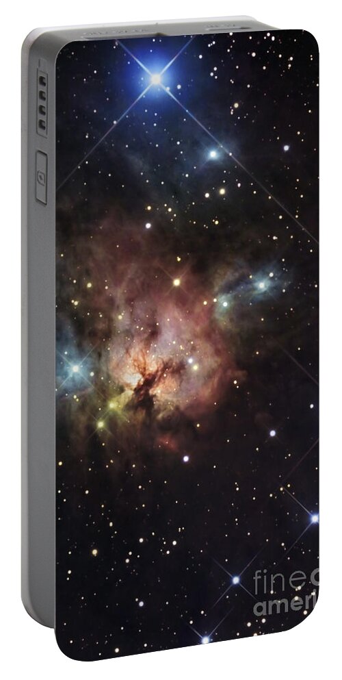 Astronomy Portable Battery Charger featuring the photograph The Northern Trifid Nebula by R Jay GaBany