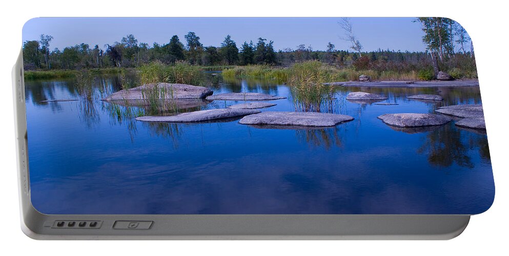 Trans Canada Trail Portable Battery Charger featuring the photograph Trans Canada Trail Scenery by Jo Smoley