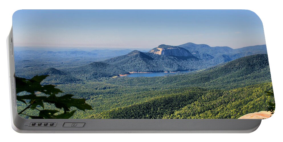 south Carolina Portable Battery Charger featuring the photograph View from Caesar's Head by Lynne Jenkins