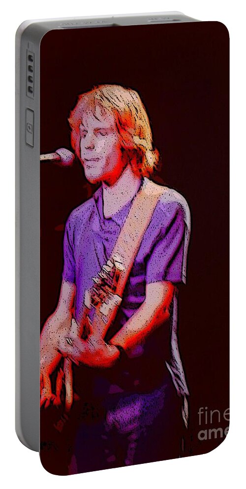 Weir Portable Battery Charger featuring the photograph Weir by Susan Carella