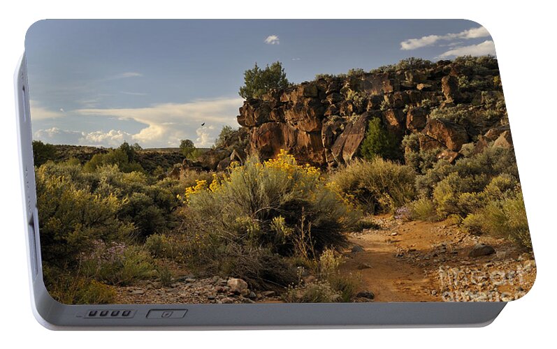 Landscape Portable Battery Charger featuring the photograph Westward Across The Mesa by Ron Cline