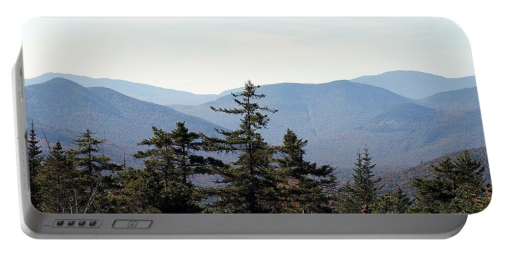 White Mountain Portable Battery Charger featuring the photograph White Mountain National Forest I by Joe Faherty