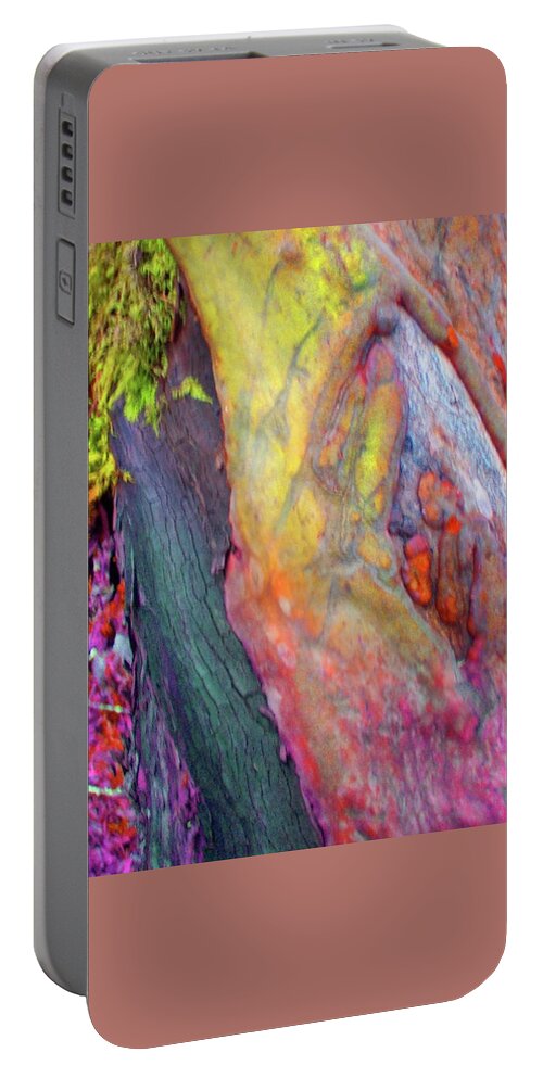 Nature Portable Battery Charger featuring the digital art Winning Ticket by Richard Laeton