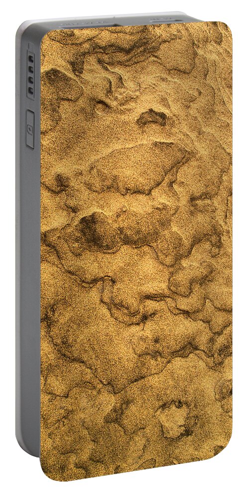 Lehtokukka Portable Battery Charger featuring the photograph Sand map by Jouko Lehto