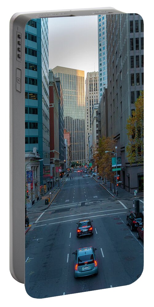 City Portable Battery Charger featuring the photograph Street of San Francisco 4 by Jonathan Nguyen