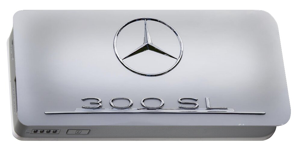 Mercedes Benz Portable Battery Charger featuring the photograph 300 Sl by Dennis Hedberg