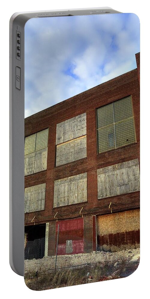 Abandoned Portable Battery Charger featuring the photograph Abandoned Warehouse by FineArtRoyal Joshua Mimbs