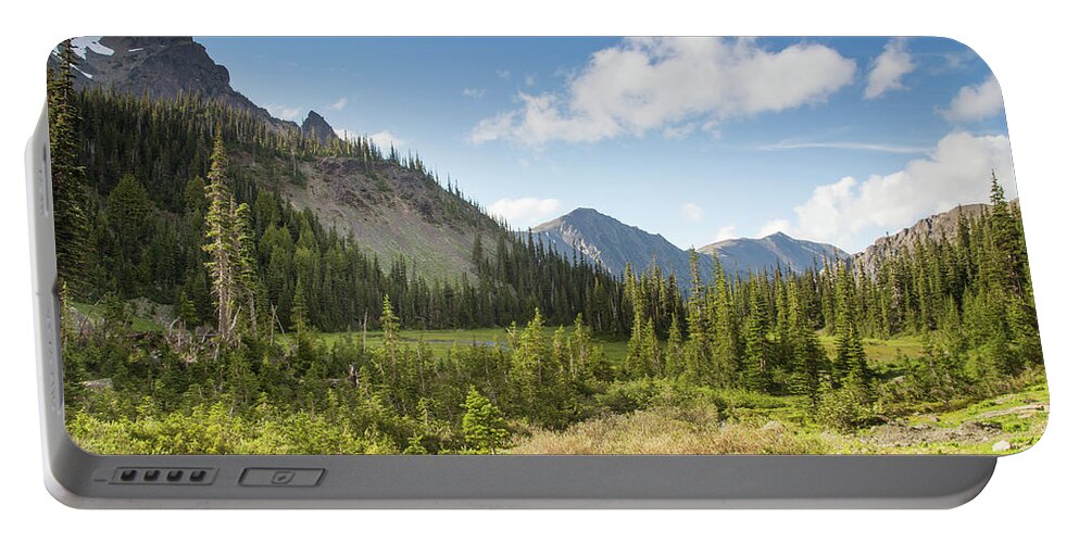 Olympic National Park Portable Battery Charger featuring the photograph Alpine sunset #1 by Kunal Mehra