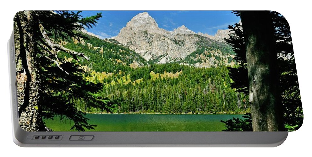 Bradley Lake Portable Battery Charger featuring the photograph Bradley Lake #1 by Greg Norrell