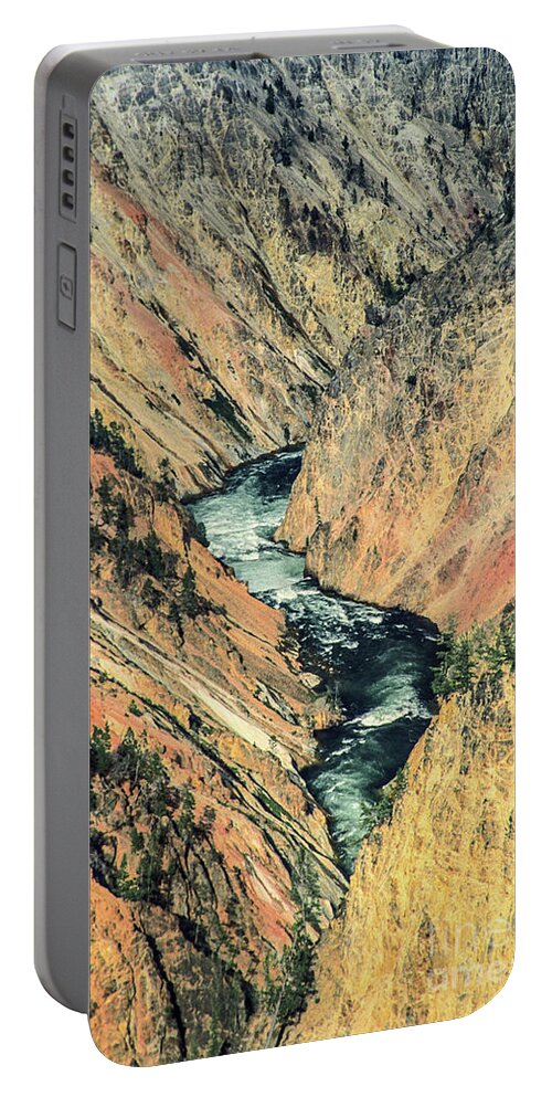 Rivers Portable Battery Charger featuring the photograph Canyon Jewel by Kathy McClure