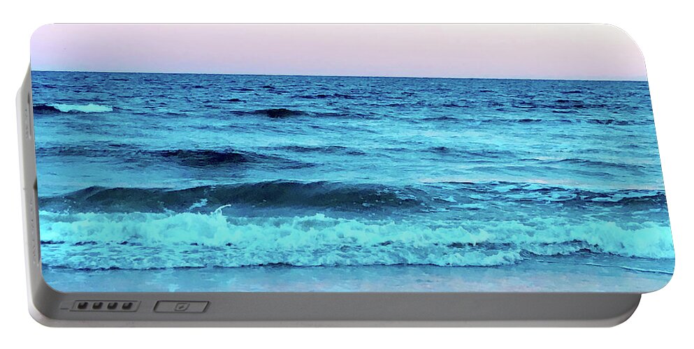 Atlantic Ocean Portable Battery Charger featuring the photograph Carolina Shores #2 by Rod Whyte