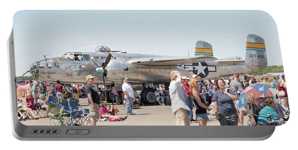 Cessna Portable Battery Charger featuring the photograph Charleston Air Show #1 by Robert Loe