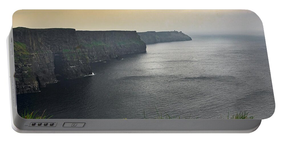 Cliffs Of Moher Portable Battery Charger featuring the photograph Cliffs of Moher by Mark Llewellyn
