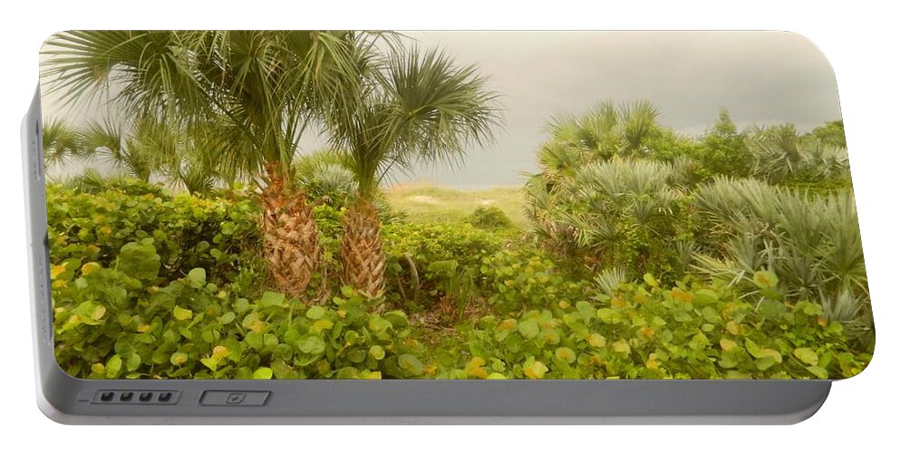 Coco Beach Portable Battery Charger featuring the photograph Coco Beach #1 by Raymond Earley