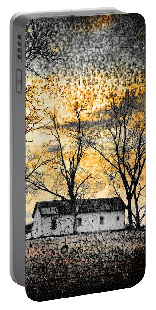 Landscapes Portable Battery Charger featuring the photograph Distant Memories #2 by Jan Amiss Photography
