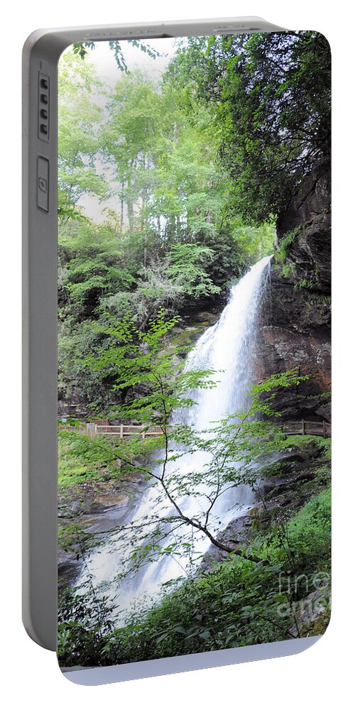 Dry Falls - Highlands Portable Battery Charger featuring the photograph Dry Falls #2 by Savannah Gibbs