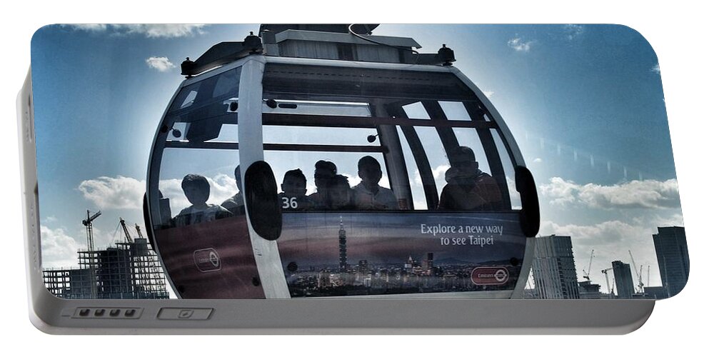  Portable Battery Charger featuring the photograph Emirates Skyline #1 by Joshua Miranda