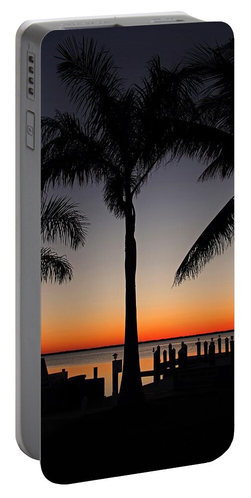 Sunset Portable Battery Charger featuring the photograph From This Moment #1 by Michiale Schneider