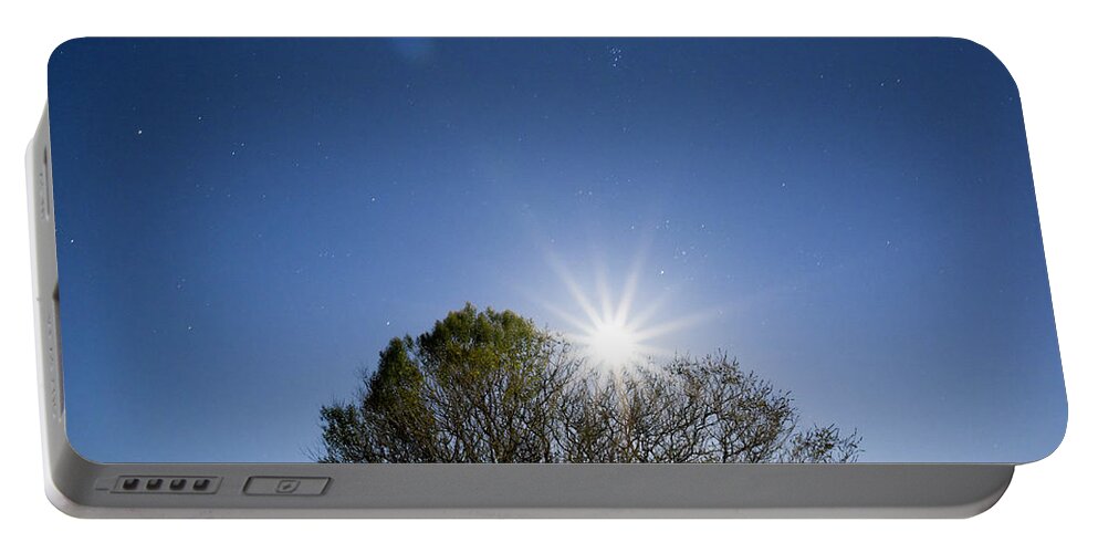 Full Moon Portable Battery Charger featuring the photograph Full Moon Rising #1 by Doug Ash