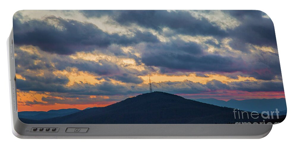 Grandmother Mountain Portable Battery Charger featuring the photograph Grandmother Mountain #1 by Robert Loe