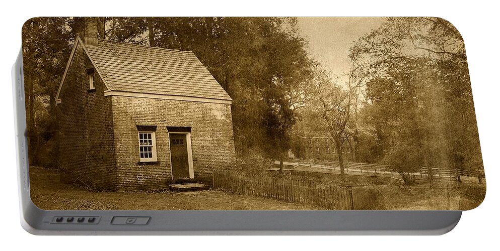 New Jersey Portable Battery Charger featuring the photograph Historic Home - Allaire State Park by Angie Tirado