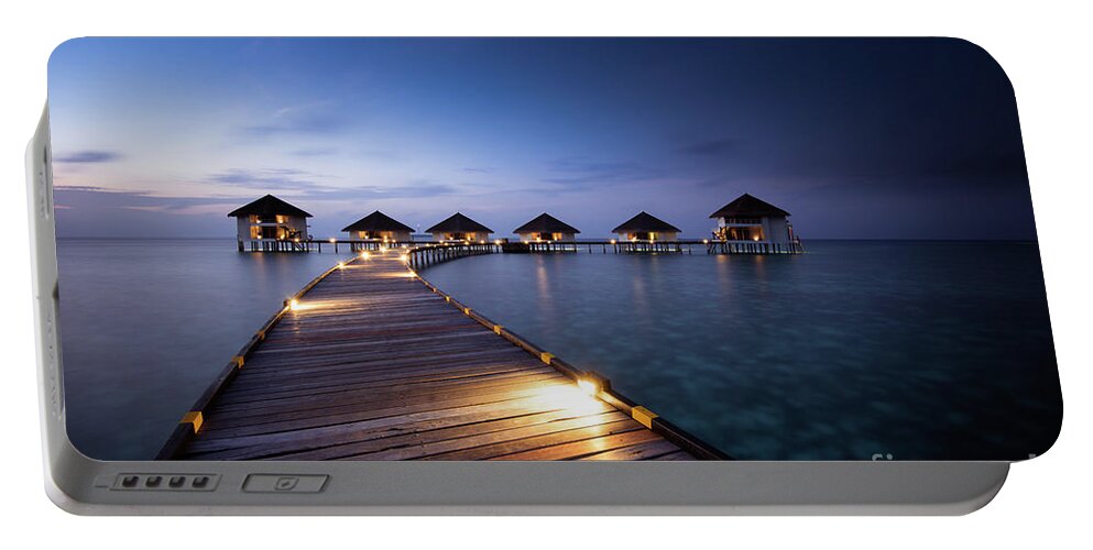 Architecture Portable Battery Charger featuring the photograph Honeymooners Paradise by Hannes Cmarits