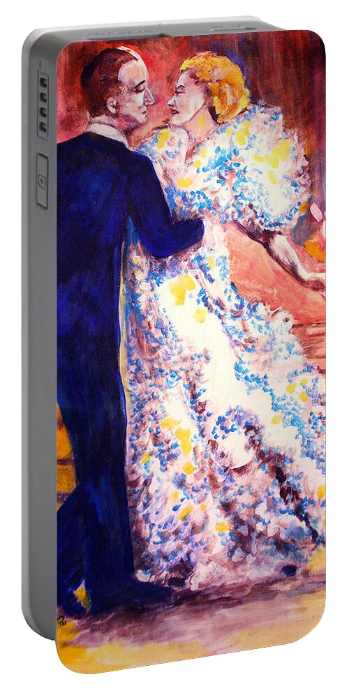 I'm In Heaven Portable Battery Charger featuring the painting I'm In Heaven by Seth Weaver