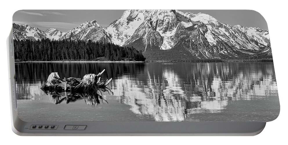 Landscape Portable Battery Charger featuring the photograph Jackson Lake, GTNP #1 by Joe Paul